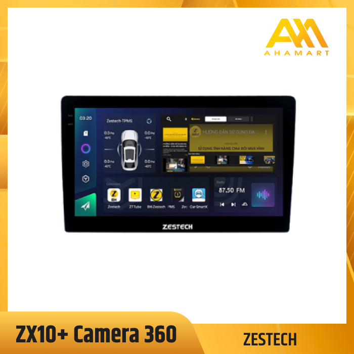 Màn hình ô tô Zestech ZX10+ Camera 360