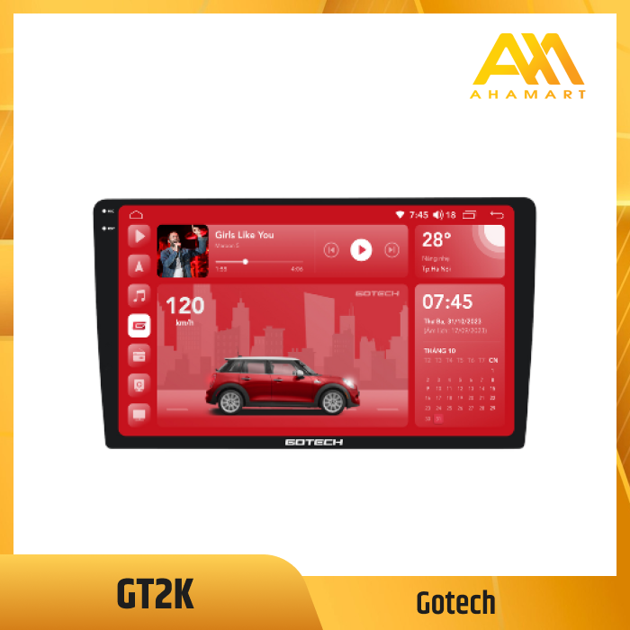 Màn hình ô tô Gotech GT2K
